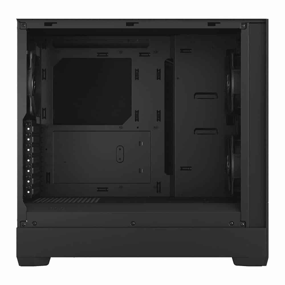 Fractal Pop Silent Black Mid Tower Tempered Glass Open Box PC Case